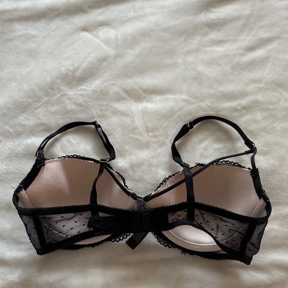 Secret Possessions Black Lace Bra - Picture 2 of 3
